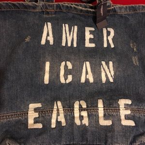 SOLD! American Eagle Denim Tote